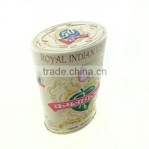 Tin Packaging Use and Tinplate Material Oval Shape Air Tight Tin Box thumbnail-2