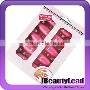 New Coming Nail Soakers With Cap Clip uv Gel Polish Remover Cap Nail Tools thumbnail-2