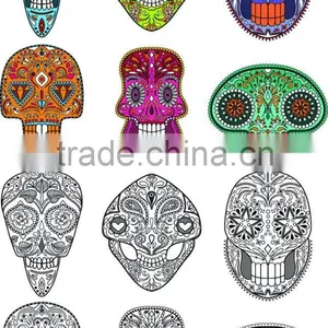 Food-grade Package Skull Tribal Non-toxic Small Tattoo for Promotion thumbnail-5