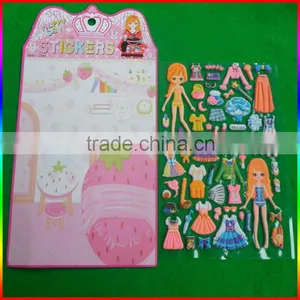 Dress up DIY Cartoon EVA Sticker thumbnail-2