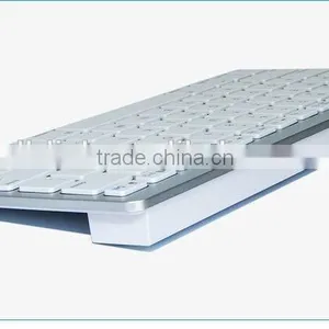 New Arrival ! Hot Sales!Bluetooth Wireless White Keyboard Portable for PC Phone New thumbnail-2