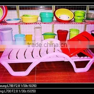 High Quality Good Design Plastic Interchangale Back Armless Chair Mould/beach Chair Mould/garden Chair Mould thumbnail-4
