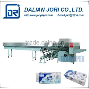 2 Rolls, 6 Rolls, 8 Rolls,etc Plastic Film Toilet Paper Tissue Wrapping and Packing Machine thumbnail-1