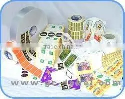 Factory Price Blank Vinyl Thermal Transfer Ribbon Adhesive Sticker Label thumbnail-5