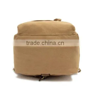 Backpack Guide Rucksack Waxed Cotton Canvas Leather Backpack thumbnail-5