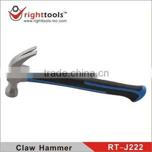 RIGHTTOOLS RT-J222 New Process American Type Claw Hammer With Fibre Handle thumbnail-1