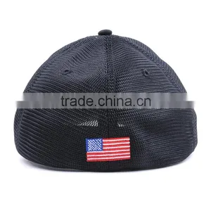 Fashion Design Custom All 6 Panels Mesh Baseball Caps thumbnail-6
