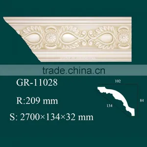 High Density Architectural PU Decorative Corner Moulding thumbnail-1