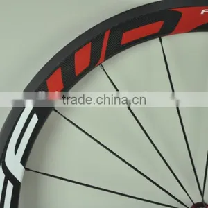 Chinese Carbon Fiber Alloy Road Bicycle Wheels for Sale,50mm Carbon Bicycle Wheels 700c Carbon Road Bike Wheels thumbnail-4