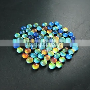 8mm Color Change Round Mood Cabochon for DIY Mood Rings,charms Supplies Fingdings 4110119 thumbnail-3