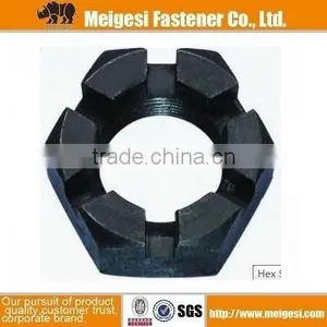 Good Price DIN935 Stainless Steel Hex Slotted Nut thumbnail-1