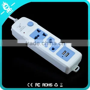 Durable Multi Desktop Smart Electric Switch and Socket With Dual USB Ports thumbnail-1