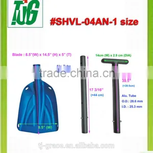 Aluminum Light Weight Snow Shovel thumbnail-3