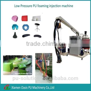 Low Pressure Polyurethane Foam Injection MachineFoaming Machine Processing Type and Shoe Sole Machinery thumbnail-1