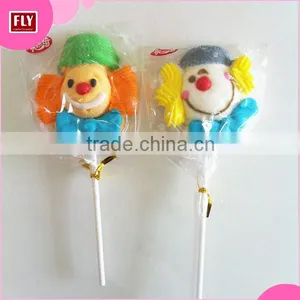Halal Cotton Candy Rabbit / Butterfly / Worm Shape Marshmallow Kakob Lollipop thumbnail-5