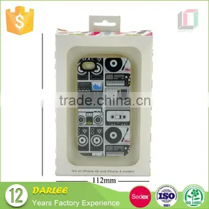 Spot uv Pvc Window Recyclable Custom Logo Iphone Case Packaging thumbnail-5