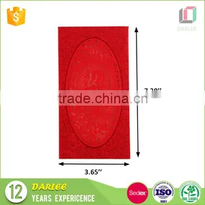 2016 Newest Design Unique Red Packet Custom Laser Cut Paper Printing Red Envelope thumbnail-2