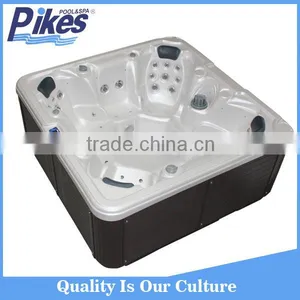 Acrylic Hydro Jet Spa 7 Person Portable Whirlpool / Massage Spa Pool Luxury thumbnail-1