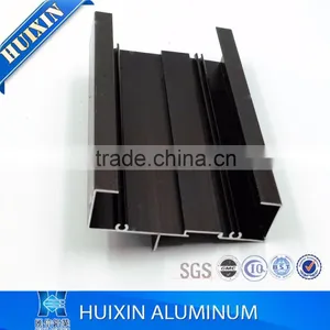 Nepal Market Standard Anodized Bronze Extruded Aluminum Alloy Profiles thumbnail-5