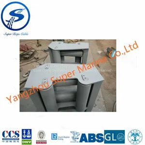 JIS F2026-80 Five Roller Fairlead Type B/ Mooring Roller,Ship Five Rollers Fairlead,Five-Roller Fairlead For Boat thumbnail-3