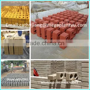 Small Interlocking Clay Soil Brick Making Machine for Sale Price thumbnail-5