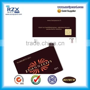 Offset Printing Plastic PVC Smart Card With SLE4442 Chip thumbnail-1
