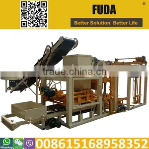 Qtj4-25c Hollow Brick Concrete Brick Machine in Sudan thumbnail-4