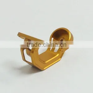 Gold Anodized Small Parts Precision Cnc Fabrication thumbnail-1