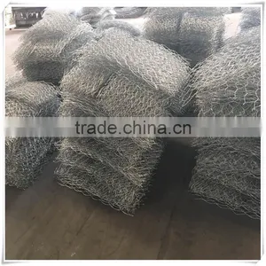 2017 Qiangyu Hot Sale Gabion Mesh 2*1*1m Hexgonal Galvanized Gabion Wire Mesh Box thumbnail-6