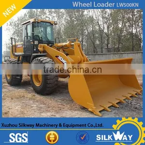 Brand New LW500KN 3m3 and 5 Ton Chinese Wheel Loader Price thumbnail-1