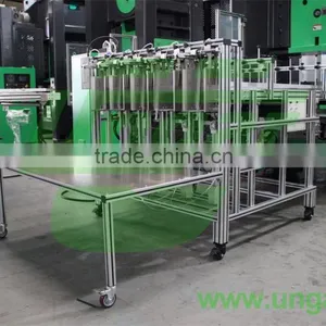 Austrian CNC Control Automatic UNGAR Aluminium Foil Food Container Making Machines With Adjustable Height Lines (UNST-6010-63T) thumbnail-5