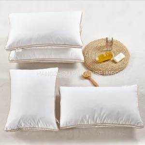 White Pillow With 2'' Orange Wall Around for Outstanding Quality thumbnail-3
