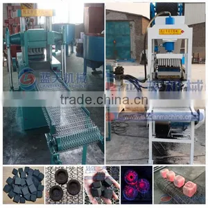 Shisha Charcoal Tablet Press Machine/hookah Charcoal Powder Briquette Press thumbnail-1