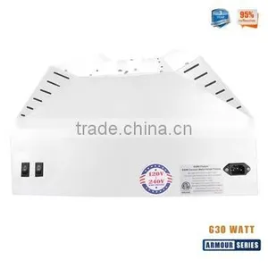 Price Wise 630w Ceramic Metal Halide CMH Grow Light Reflector Hood Fixture thumbnail-1