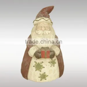 Fiber Glass Christmas Santa Claus thumbnail-1