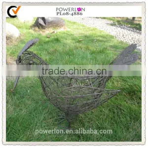 Metal Outdoor Decoration Garden Chicken thumbnail-5