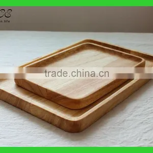 Custom Rectangle Wood Tray thumbnail-1