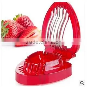 Cake Decorating Baking Tools Plastic Mini Fruit Strawberry Slicer thumbnail-4