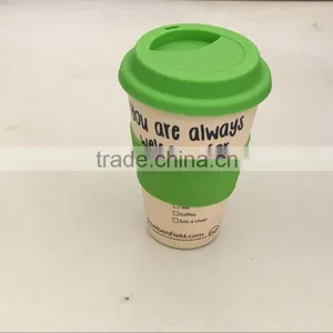 Factory Directly Sale Best Quality Europe Certificate Bambo Fiber Cup Plate Fiber Cup thumbnail-1