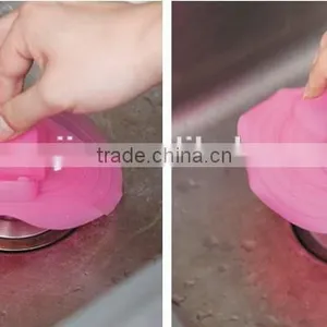 Hippo Shaped Silicone Floor Drain Ground Leakage Sink Stopper thumbnail-3