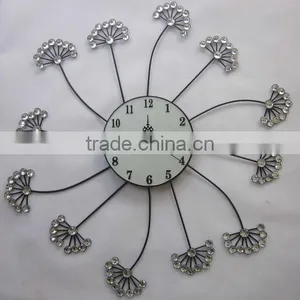 50*50CM Large Metal Wall Clock/metal Craft Clock thumbnail-1