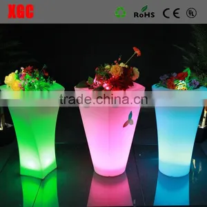 Hot Sale Outdoor Flower Pot Made of PE Plastic Outdoor Rugs Recycled Plastic Flower Pot New 2018 thumbnail-6