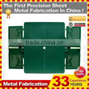 Portable Folding Table Tops Picnic Camping Outdoor Plastic Aluminum Sheet Dining 4 Chairs/Benches thumbnail-3
