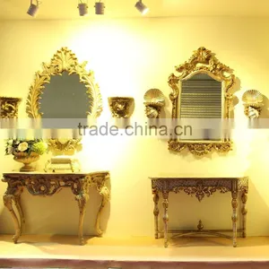 French Furniture Wholesale Console Desk Set For Living Room Decoration thumbnail-4