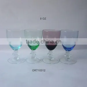 270ml 9oz Multi Color Goblet Wine Cup thumbnail-1