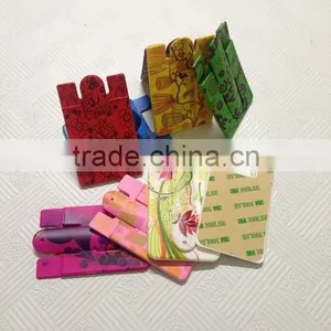 Silicone Mobile Phone Stand and Card Holder thumbnail-4