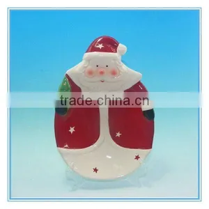 Good Quality Christmas Claus Candy Plate thumbnail-1