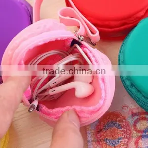 Macaron Colorful Silicone Change Purse With Small Zipper so Hot in Japan and Korea for Cute Girl thumbnail-5