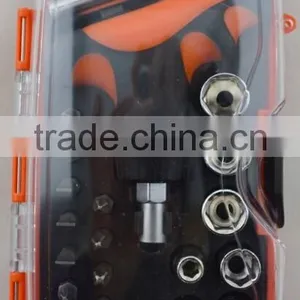 25pc Ratchet Driver&Bits Set thumbnail-1