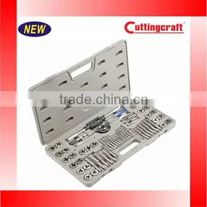60PCS Metric Inch Tap and Die Set Alloy Steel thumbnail-1